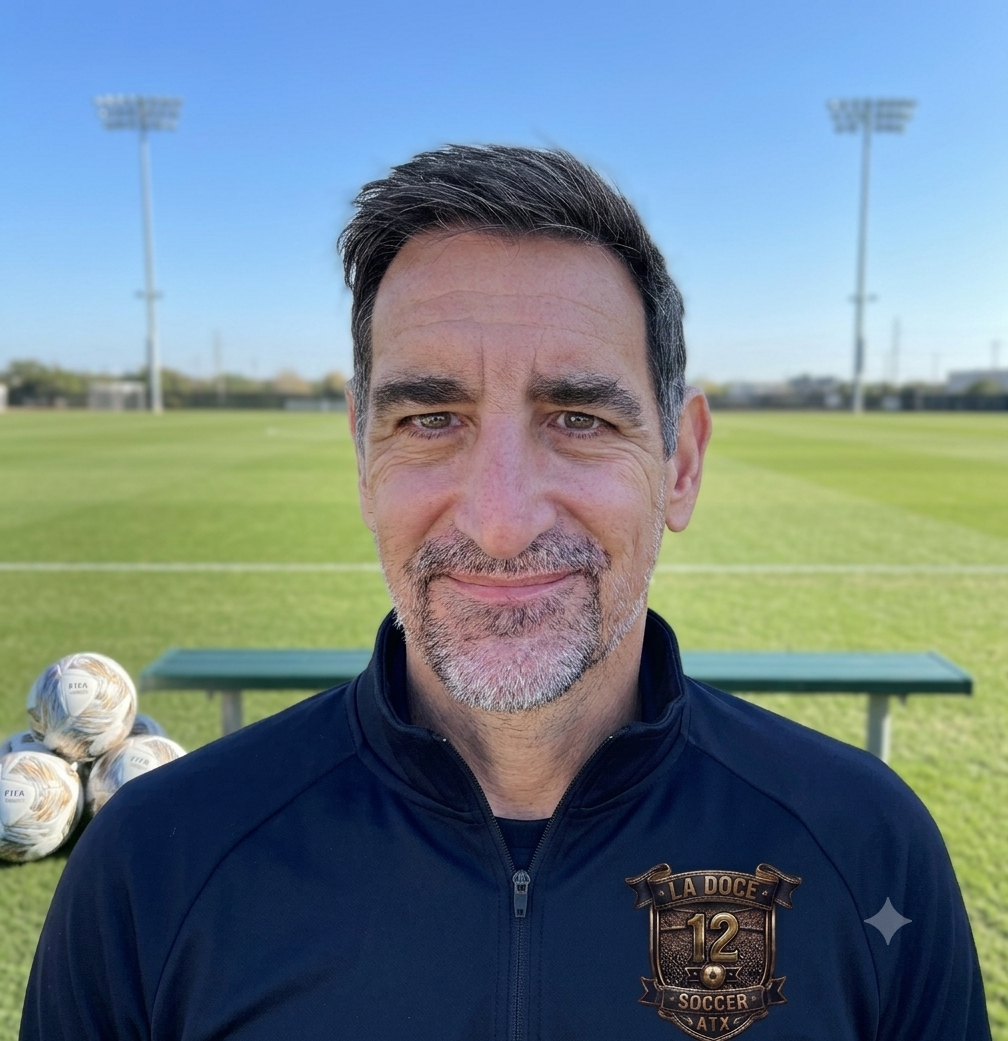 Headshot of the La Doce Soccer ATX coach